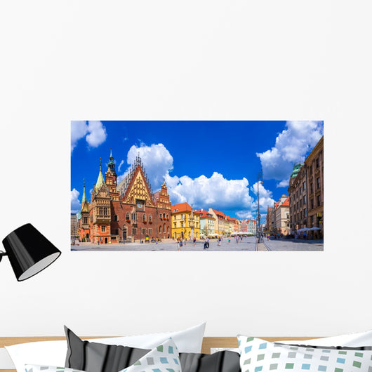 City Hall in Wroclaw Wall Mural