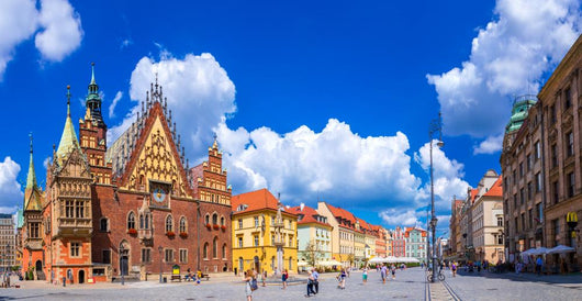 City Hall in Wroclaw Wall Mural