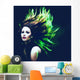 woman dance Wall Mural