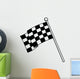 Checkered Flag Wall Decal