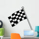 Checkered Flag Wall Decal