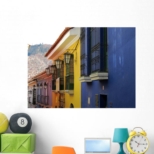 Rue de La Paz, Bolivie Wall Mural