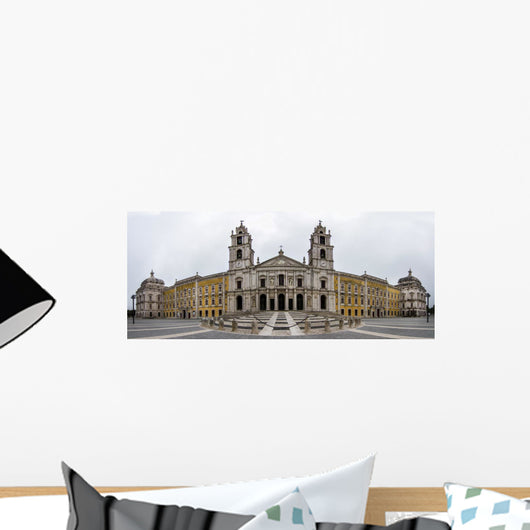  National Palace of Mafra landmark, Portugal. Wall Mural