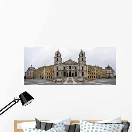  National Palace of Mafra landmark, Portugal. Wall Mural
