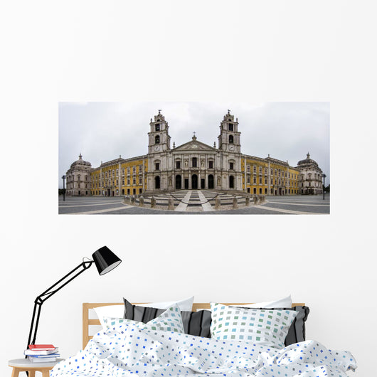  National Palace of Mafra landmark, Portugal. Wall Mural