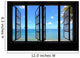 Maldives Beach Window Wall Mural