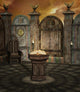 Pagan altar Wall Mural
