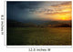 Rain and sunset Wall Mural