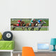 Race Horses on the Turf Wall Mural