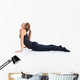 Sport woman stretching Wall Decal