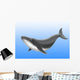 Endangered Blue Whale Wall Mural