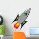 Alien in Rocket Wall Decal