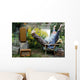 Cheerful Tv Fans Wall Decal