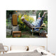 Cheerful Tv Fans Wall Decal