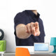 Close up of a man hand pointing at camera Wall Decal