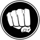 Fist Insignia Wall Decal
