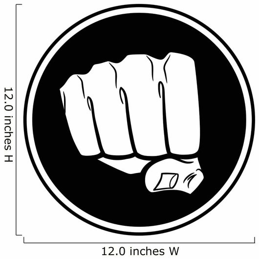 Fist Insignia Wall Decal