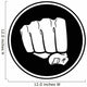 Fist Insignia Wall Decal