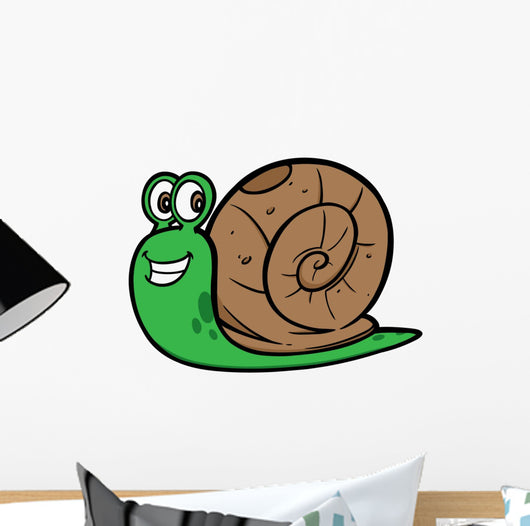 Garden Snail Wall Decal