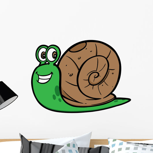 Garden Snail Wall Decal