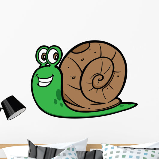 Garden Snail Wall Decal