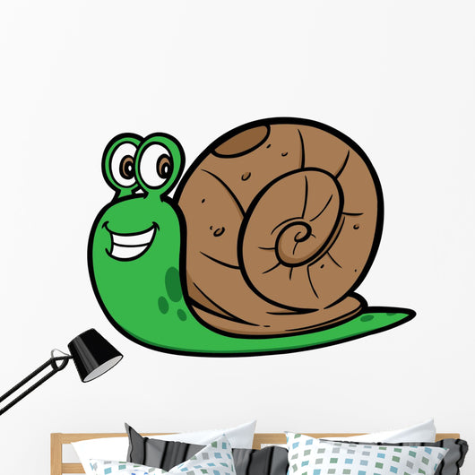 Garden Snail Wall Decal
