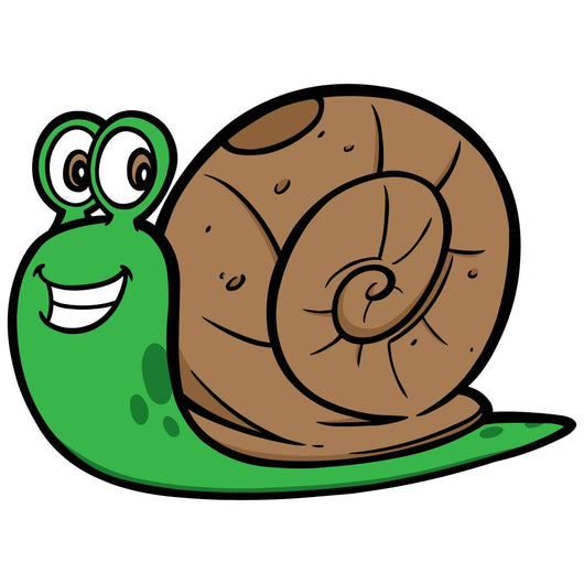 Garden Snail Wall Decal