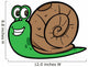 Garden Snail Wall Decal