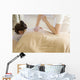 Female Masseuse Wall Decal