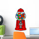 Gumball Machine Wall Decal