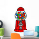 Gumball Machine Wall Decal