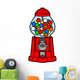 Gumball Machine Wall Decal