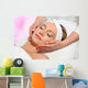 Gesichtsmassage Wall Mural