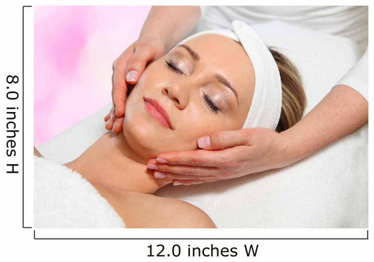 Gesichtsmassage Wall Mural