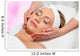 Gesichtsmassage Wall Mural