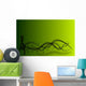 Treble clef background Wall Mural
