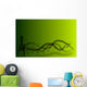 Treble clef background Wall Mural