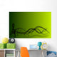 Treble clef background Wall Mural