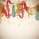 Musical instrument with musical notes. Wall Mural