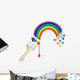 Creative Painted Rainbow Wall Decal