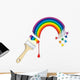 Creative Painted Rainbow Wall Decal