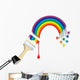 Creative Painted Rainbow Wall Decal