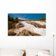 Stormy spring day at Great Falls, on the Potomac River northwest Wall Mural