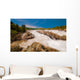 Stormy spring day at Great Falls, on the Potomac River northwest Wall Mural