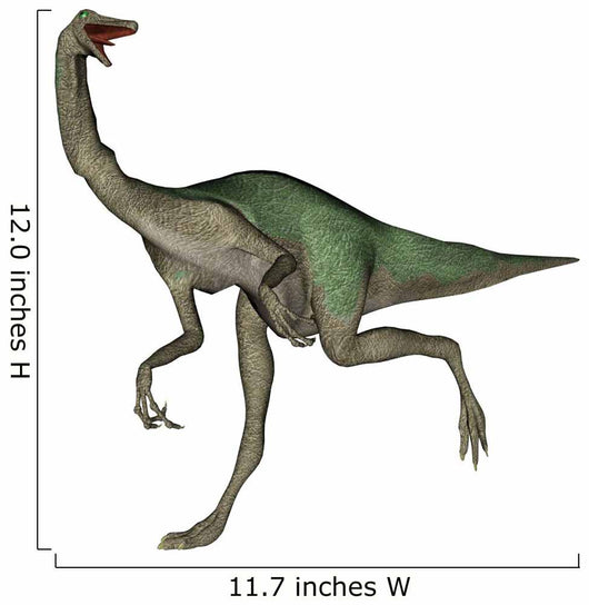 Gallimimus dinosaur walking - 3D render Wall Decal