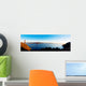 Panoramic view of Golden Gate bridge, San Francisco, USA. Wall Mural
