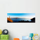 Panoramic view of Golden Gate bridge, San Francisco, USA. Wall Mural