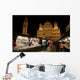 Weinachtsmarkt in Augsburg Wall Mural