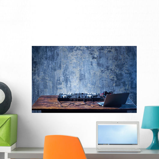 Dj mixer Wall Mural
