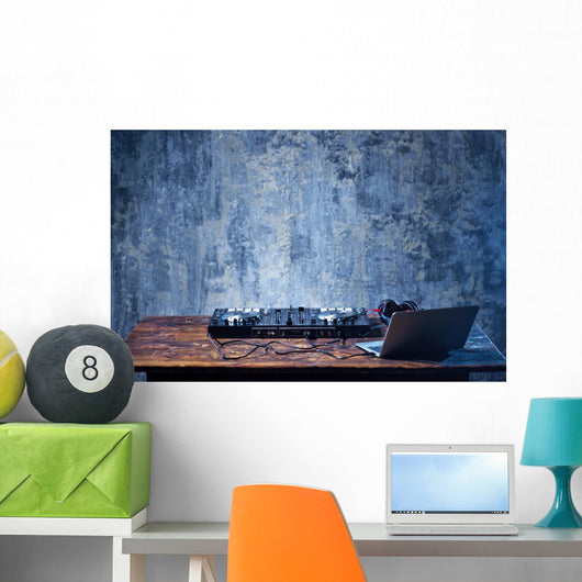 Dj mixer Wall Mural